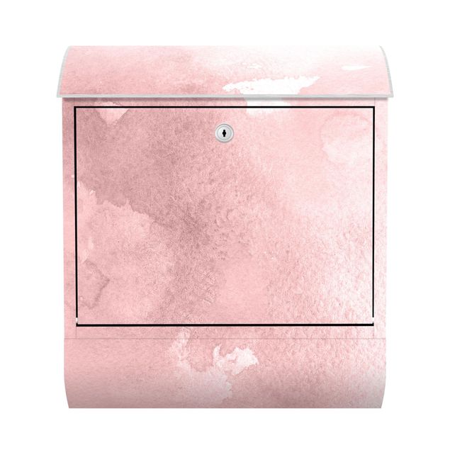 Postkasser Watercolour Pink Cotton Candy