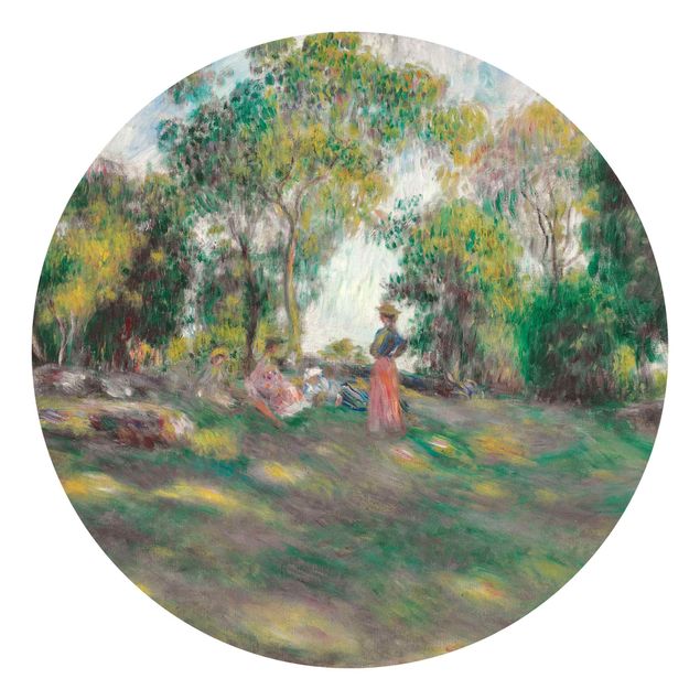 Moderne tapet Auguste Renoir - Landscape With Figures