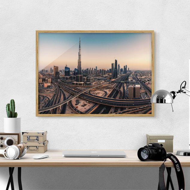 Billeder arkitektur og skyline Evening Mood in Dubai