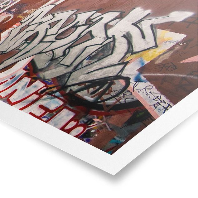 Billeder industriel Skate Graffiti