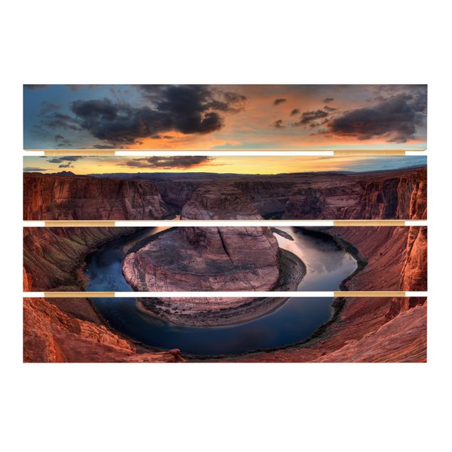 Prints på træ Colorado River Glen Canyon
