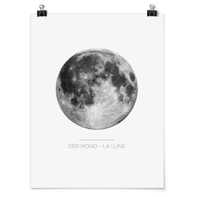 Billeder moderne The Moon - La Lune