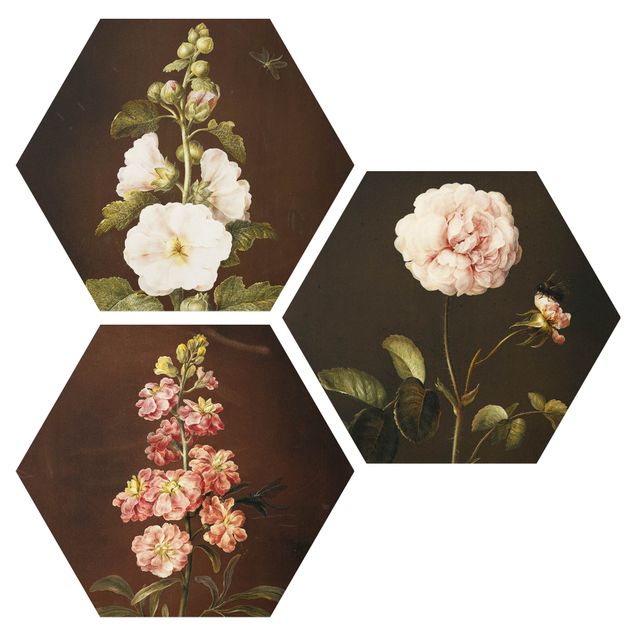 Billeder blomster Barbara Regina Dietzsch - Roses And Levkkoje