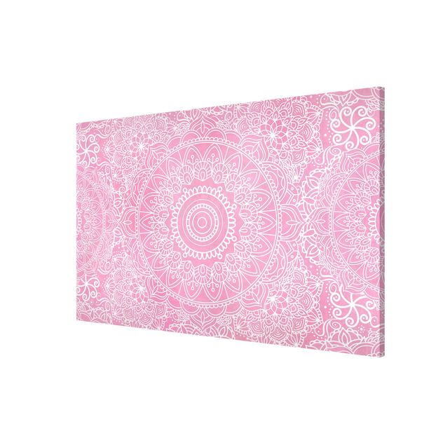 Billeder mandalas Pattern Mandala Light Pink