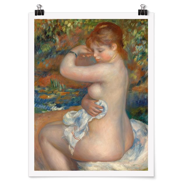 Billeder nøgen og erotik Auguste Renoir - After the Bath
