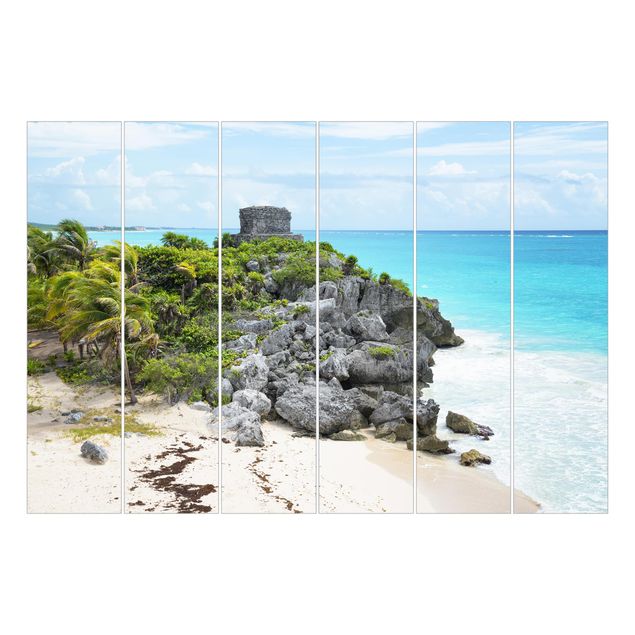 Panelgardiner landskaber Caribbean Coast Tulum Ruins