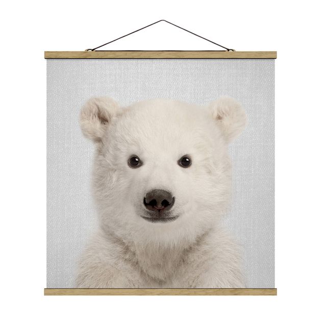 Plakater dyr Baby Polar Bear Emil