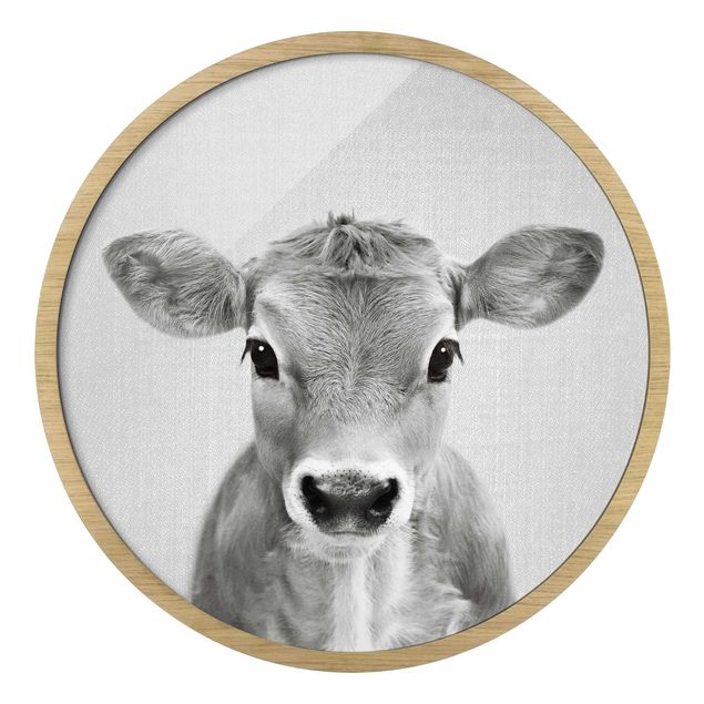 Billeder moderne Baby Cow Kira Black And White