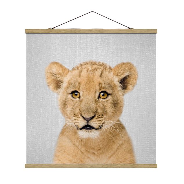 Plakater dyr Baby Lion Luca