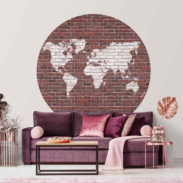 Murstenstapet Brick World Map