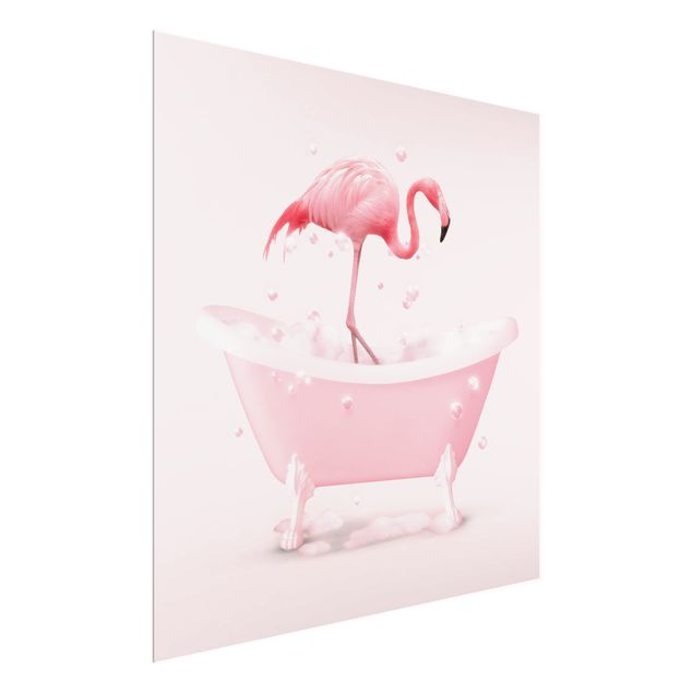 Billeder lyserød Bath Tub Flamingo