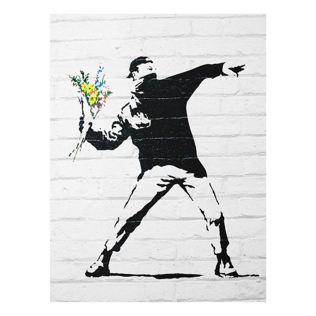 Billeder Flower Thrower - Brandalised ft. Graffiti by Banksy