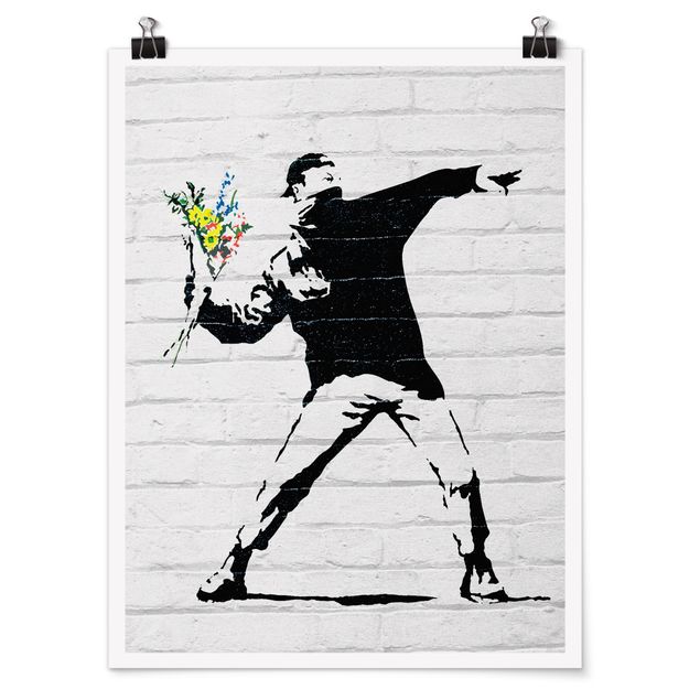 Billeder sort og hvid Blumenwerfer - Brandalised ft. Graffiti by Banksy