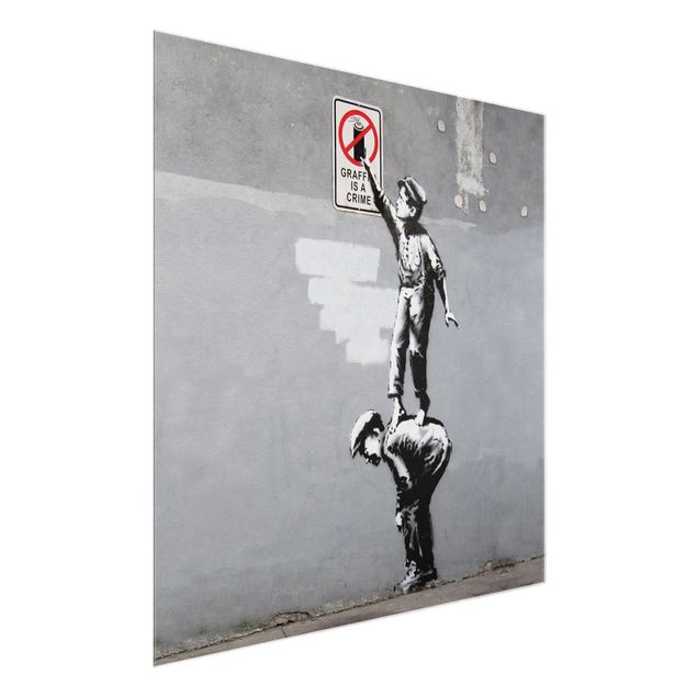 Billeder sort og hvid Graffiti Is A Crime - Brandalised ft. Graffiti by Banksy