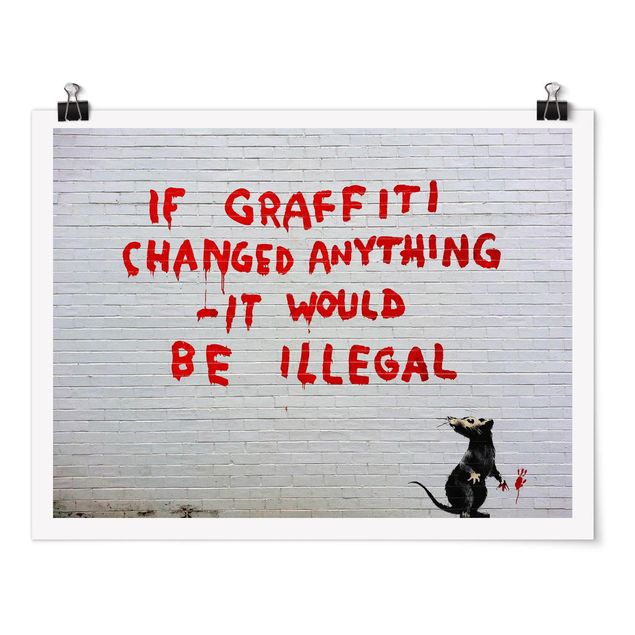 Billeder sort og hvid If Graffiti Changed Anything - Brandalised ft. Graffiti by Banksy