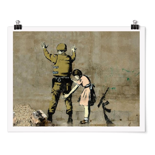 Billeder Soldat und Mädchen - Brandalised ft. Graffiti by Banksy