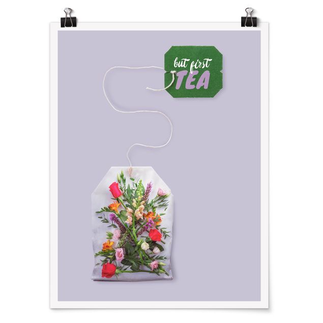 Plakater kunsttryk Flower Tee
