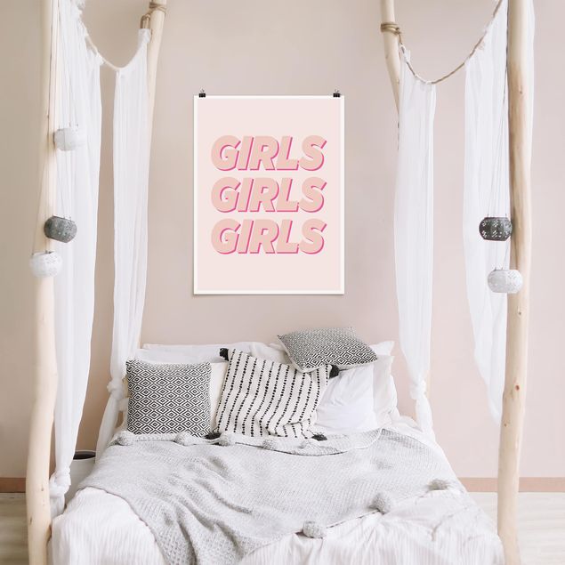 Plakater ordsprog Girls Girls Girls