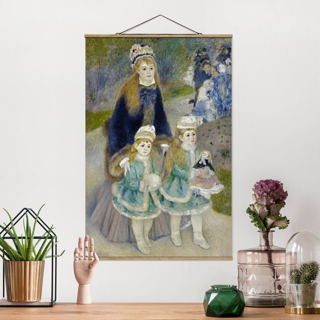 køkken dekorationer Auguste Renoir - Mother and Children (The Walk)