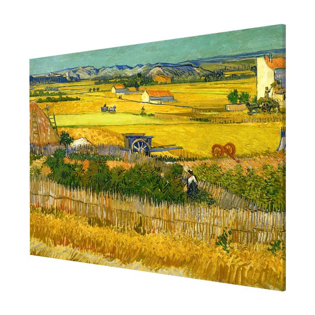 Kunst stilarter pointillisme Vincent Van Gogh - The Harvest
