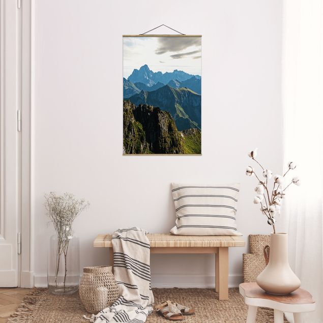 Billeder bjerge Mountains On The Lofoten