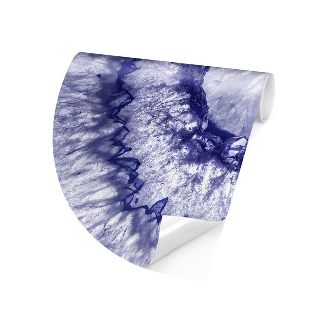 Tapet industriel Blue Purple Crystal