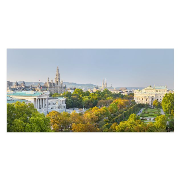 Vinduesklistermærke - View over Vienna