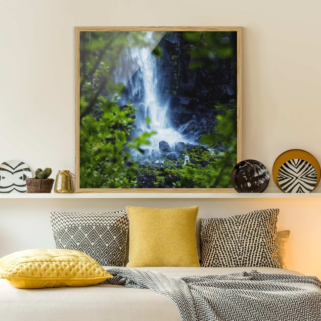 Billeder landskaber View Of Waterfall