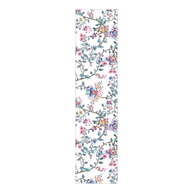 Panelgardiner blomster Abstract Graphics In Peach-Colour