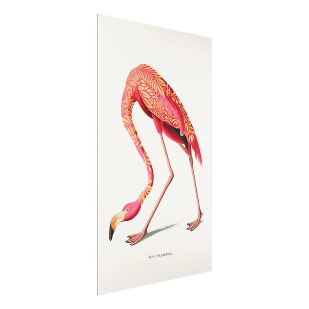 Billeder Jonas Loose Boho Birds - Flamingo