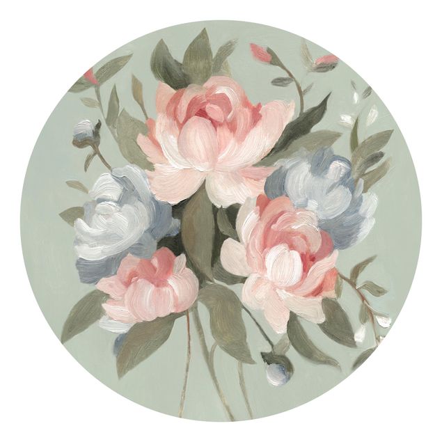 Moderne tapet Bouquet In Pastel I