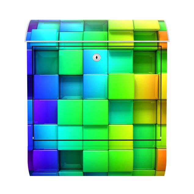 Postkasser 3D Cubes