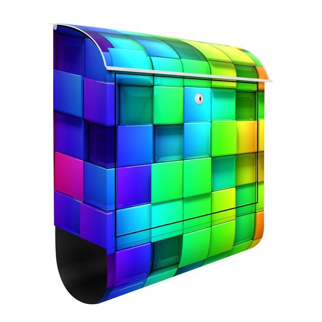 Børneværelse deco 3D Cubes