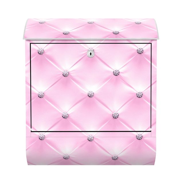 Postkasser Diamond Light Pink Luxury