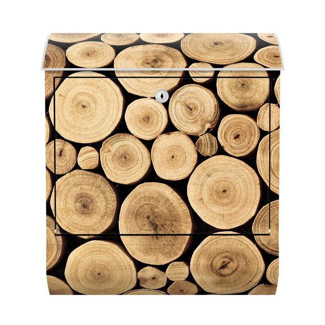 Postkasser brun Homey Firewood