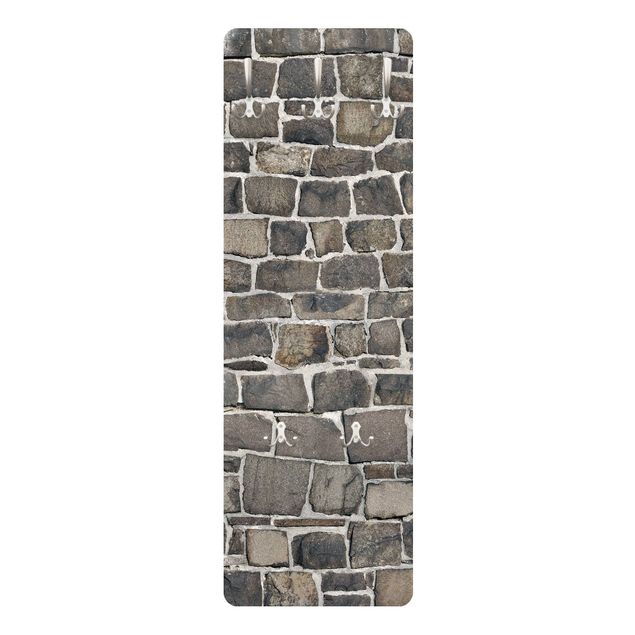 Knagerækker brun Quarry Stone Wallpaper Natural Stone Wall