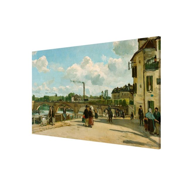 Kunst stilarter pointillisme Camille Pissarro - View Of Pontoise