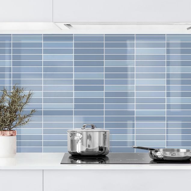 køkken dekorationer Metro Tiles - Light Blue