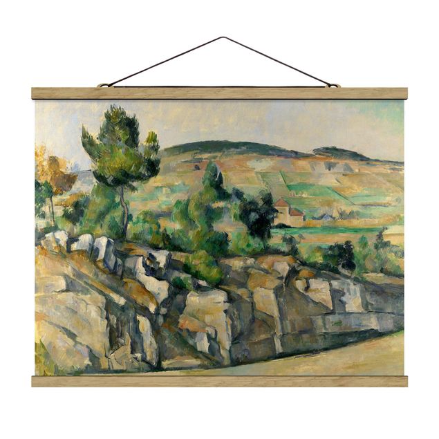 Kunst stilarter Paul Cézanne - Hillside In Provence