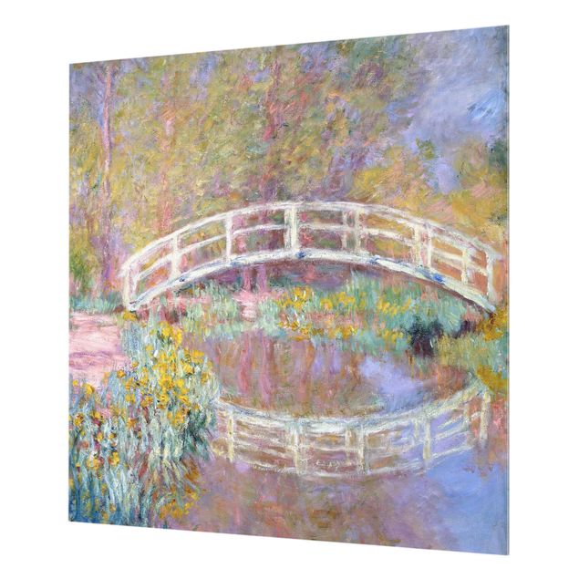 Stænkplader glas Claude Monet - Bridge Monet's Garden