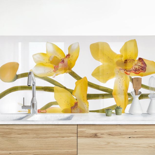 køkken dekorationer Saffron Orchid Waters