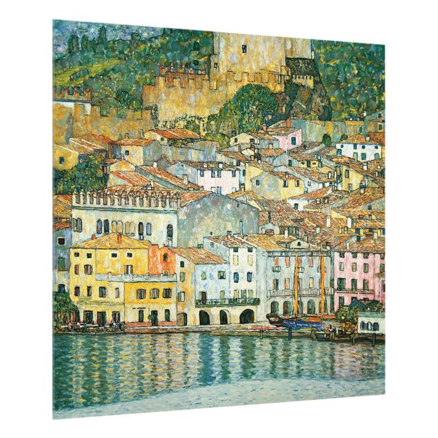 Kunst stilarter Gustav Klimt - Malcesine On Lake Garda
