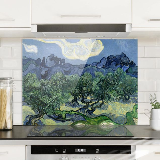køkken dekorationer Vincent van Gogh - Olive Trees