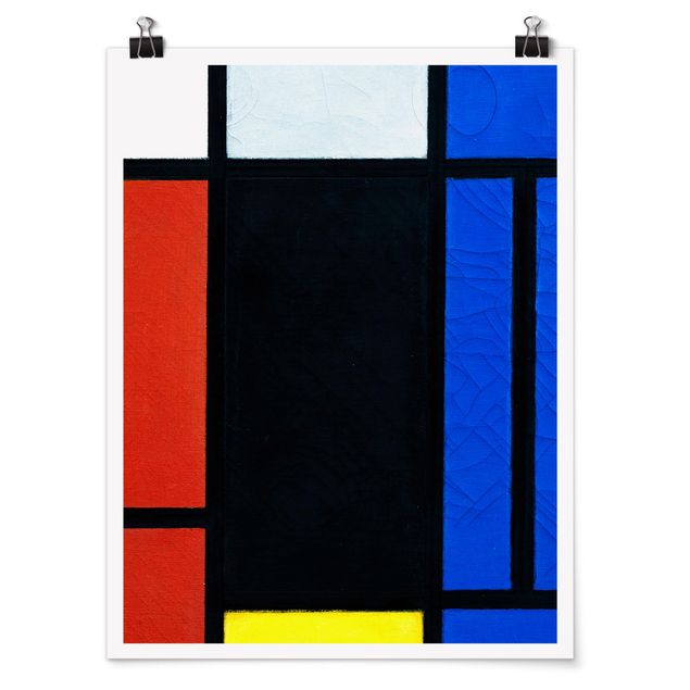Plakater kunsttryk Piet Mondrian - Tableau No. 1