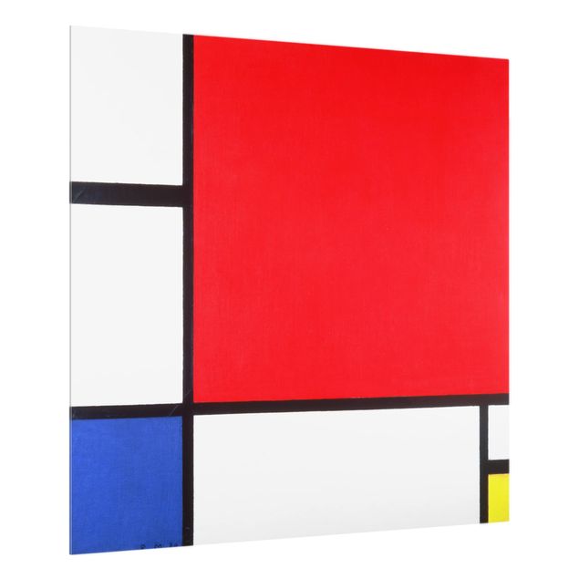 Kunst stilarter Piet Mondrian - Composition Red Blue Yellow