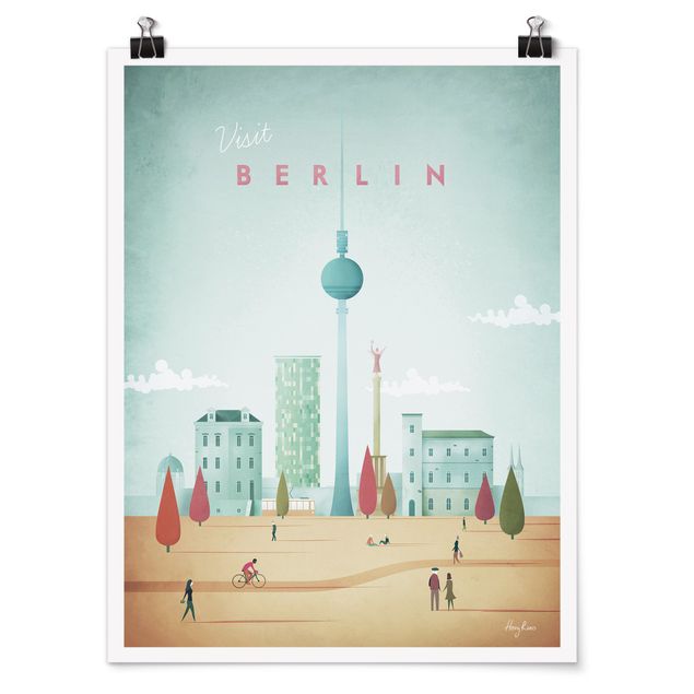 Billeder arkitektur og skyline Travel Poster - Berlin