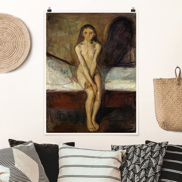 Kunst stilarter ekspressionisme Edvard Munch - Puberty