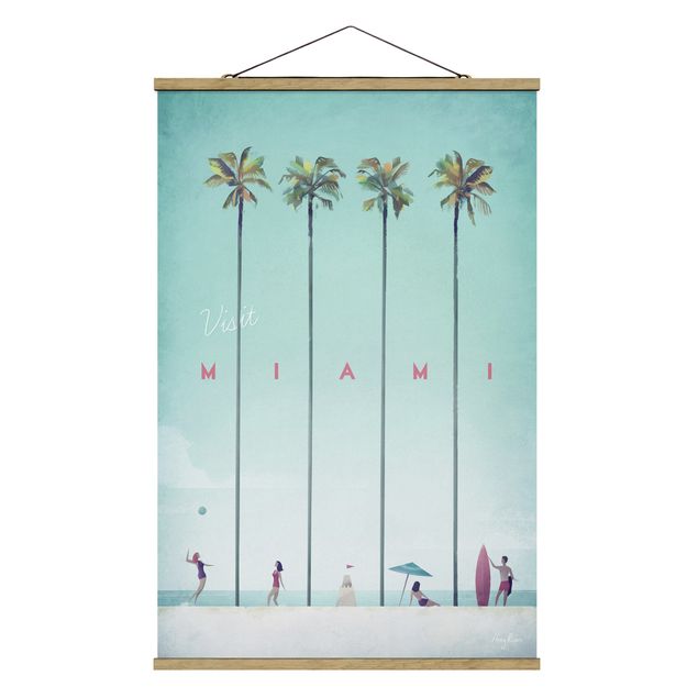 Billeder hav Travel Poster - Miami