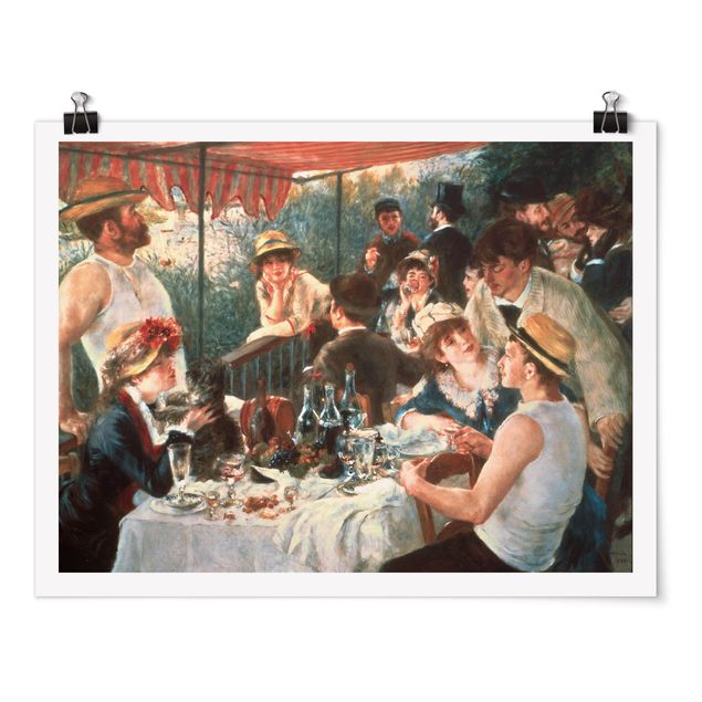 Plakater kunsttryk Auguste Renoir - Luncheon Of The Boating Party