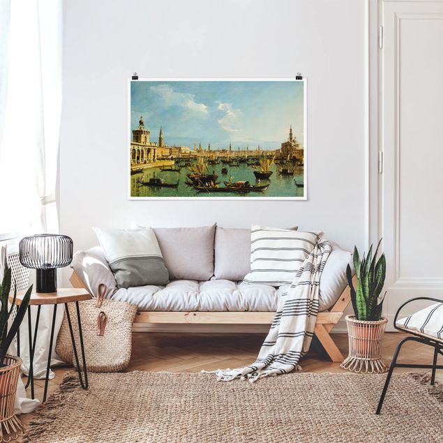 Kunst stilarter ekspressionisme Bernardo Bellotto - Bacino di San Marco, Venedig